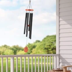 Wind Chimes For Outside, 41 In. Deep Tone Wind Chimes With 6-Tubes, Unique Large Memorial Wind Chimes For Anniversary -Vevor vevor wind chimes jsfl41inchmz9lerjv0 31 1000