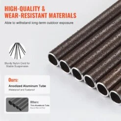 Wind Chimes For Outside, 50 In. Deep Tone Wind Chimes, Unique Large Memorial Wind Chimes For Anniversary, Hand-Tuned -Vevor vevor wind chimes jsflhs50inch7q7smv0 44 1000