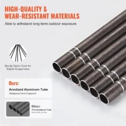 Wind Chimes For Outside, 42in. Deep Tone Wind Chimes With 6-Tubes, Unique Large Memorial Wind Chimes For Anniversary -Vevor vevor wind chimes jsflzs42inchj4lj9v0 44 1000