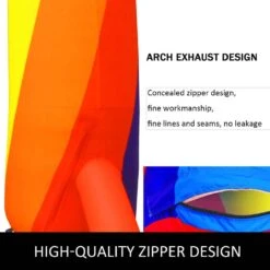 Inflatable Rainbow Arch 26.2 X 10.4 Ft. Inflatable Archway With Blower For Garden -Vevor vevor yard inflatables cqgm8x4mcqchgm001v1 44 1000