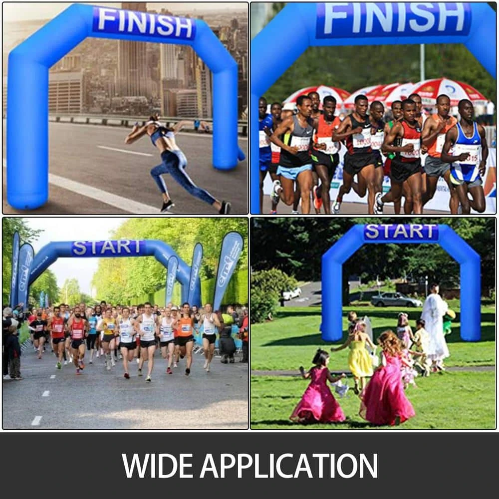 Inflatable Arch Blue 15.1 Ft. W Hexagon Inflatable Arch With Blower Inflatable Archway For Outdoor Advertising Commerce 9 Inflatable Arch Blue 15.1 Ft. W Hexagon Inflatable Arch With Blower Inflatable Archway For Outdoor Advertising Commerce - Image 7