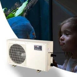 Aquarium Chiller 500 Gal. 1892 L Quiet Refrigeration Compressor 1.5 HP Hydroponic Water Chiller -Vevor white vevor hydroponic systems hwqlqqjrq15hpxjh2v1 31 1000