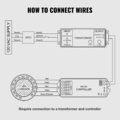 12-Volt LED Pool Light 10 In. 40-Watt RGBW Color Changing Inground Swimming Pool Spa Light Underwater Remote Control -Vevor white vevor pool lights mdsycd12v50ylkq3dv9 44 1000