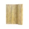 Natural Rolled Bamboo Fence, Eco-Friendly Bamboo Privacy Fence 4 Ft. H X 6 Ft. L X 0.75 In. D., Bamboo Privacy Screen