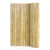 Natural Rolled Bamboo Fence, Eco-Friendly Bamboo Privacy Fence 6 Ft. H X 8 Ft. L X 0.75 In. D., Bamboo Privacy Screen