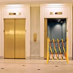 Expandable Mobile Barricade 8.3 Ft. Width Plastic Barricade 38 In. Height Water Filled Yellow Expandable Barricade Fence -Vevor yellow vevor garden fencing sswl8ychswl1p0001v0 31 1000